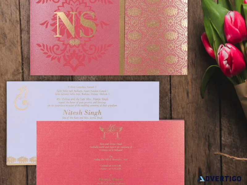 Vintage style rustic wedding invitations | antique invitations