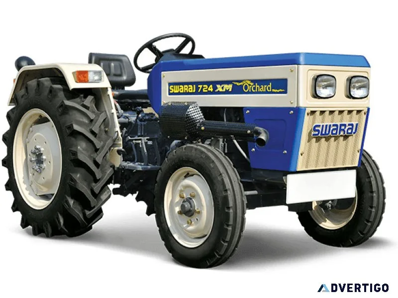 swaraj 724 4wd tractor  maharajganj: savitri automobilbiles