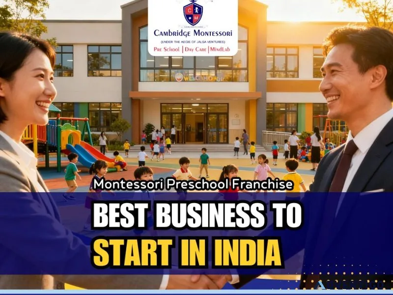 Top business to start in india - preschool franchise