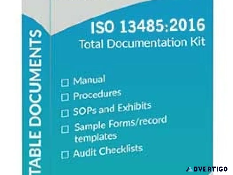 Iso 13485 documentation by global manager group