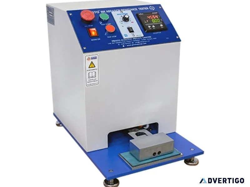 Understanding the function of ink abrasion resistance tester