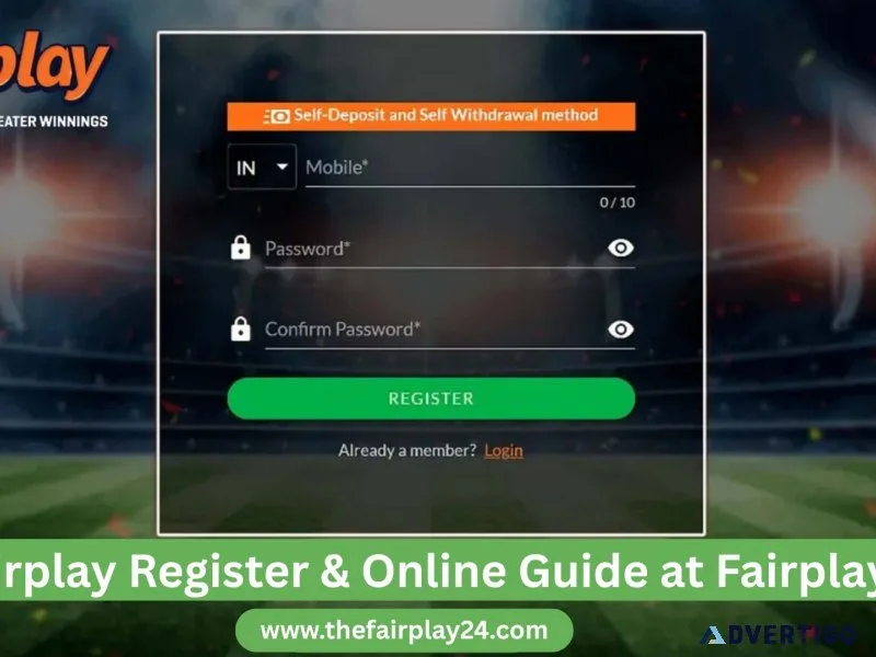 Fairplay register & online guide at fairplay24