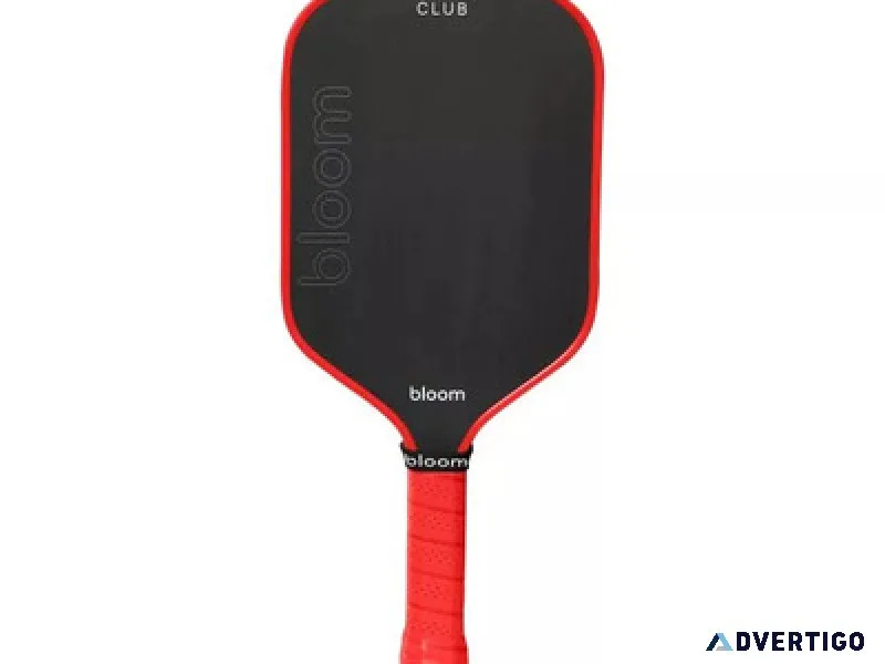 Precision and performance with club red pickleball paddle
