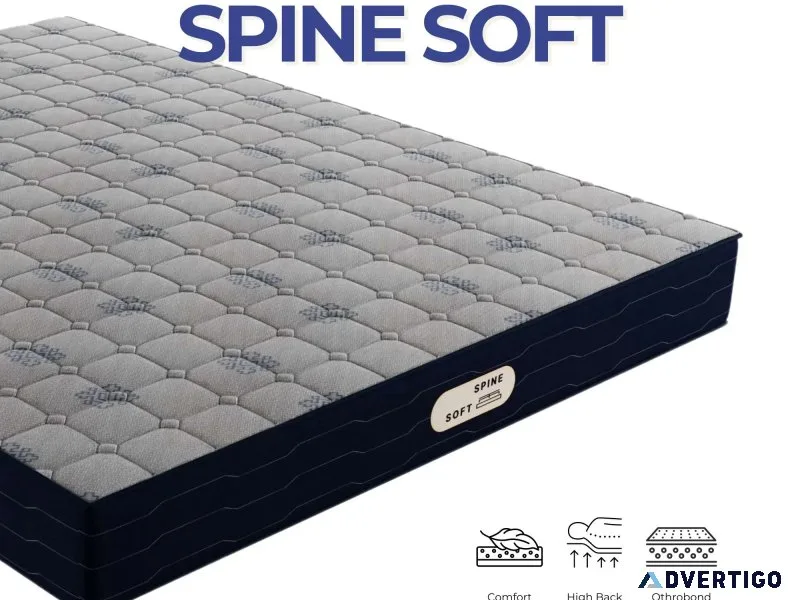 Spine soft mattress – sleep better, wake up refreshed