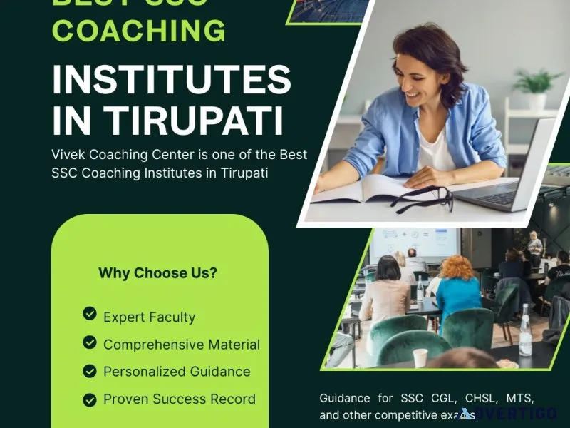 Best ssc coaching institutes in tirupati – vivek coaching center