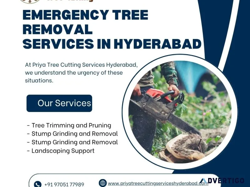 Emergency tree removal services in hyderabad