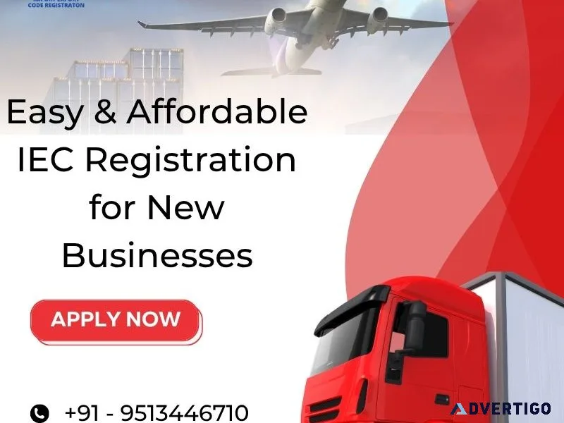 Easy & affordable iec registration for new businesses