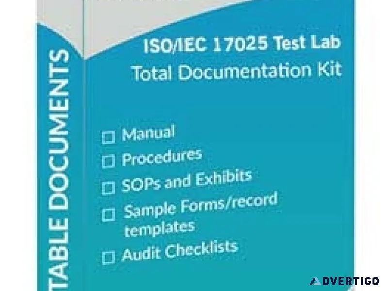 Iso 17025 documentation kit by global manager group