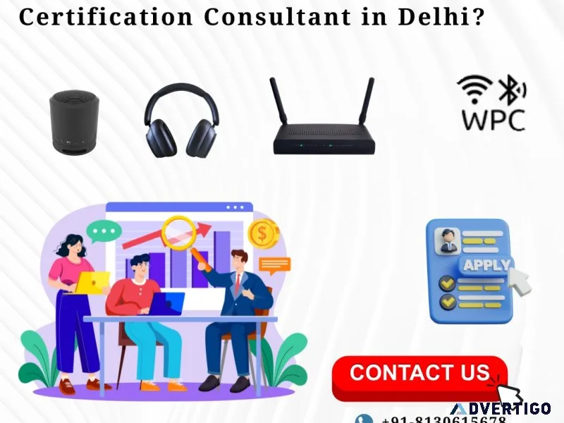 How to apply for wpc eta certification consultant in delhi?