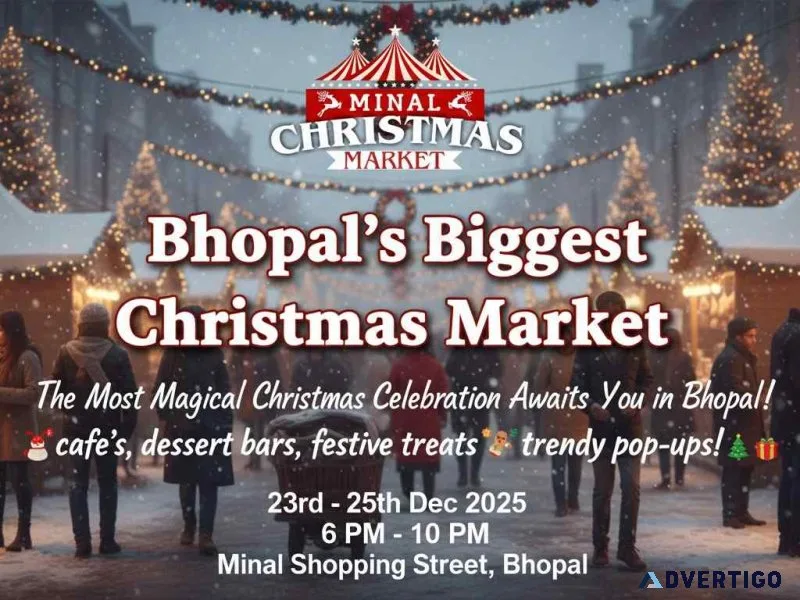 Celebrate the most magical christmas festival in bhopal at the m