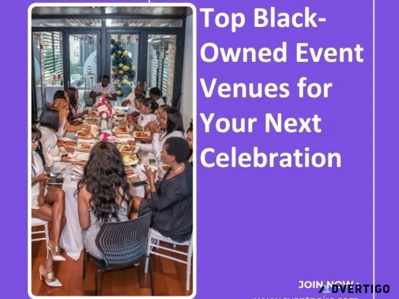 Explore black-owned event venues for your next celebration