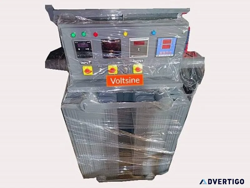 Buy servo voltage stabilizer from voltsine – reliable power prot