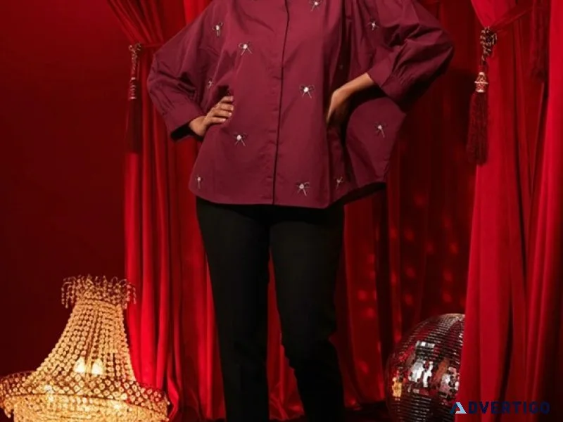Mirange shirt – classy and stylish party wear for ladies