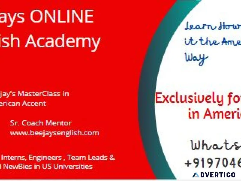 Live American Accent Online Coaching for IT Project Managers