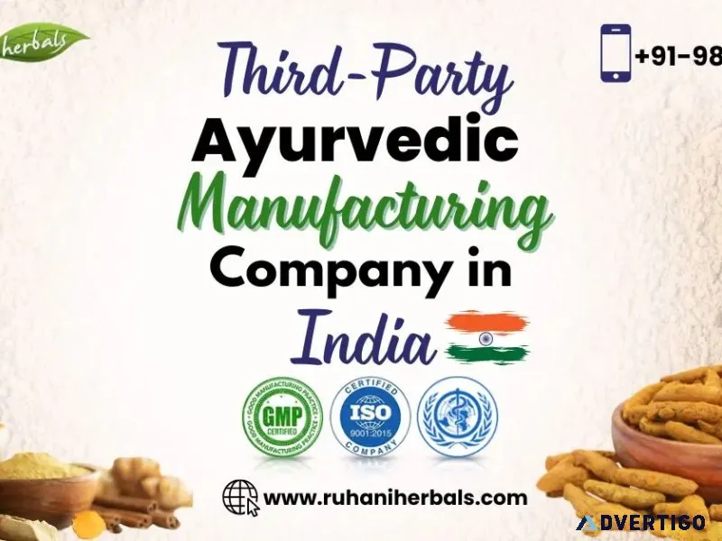 Affordable third party ayurvedic manufacturer with gmp certified