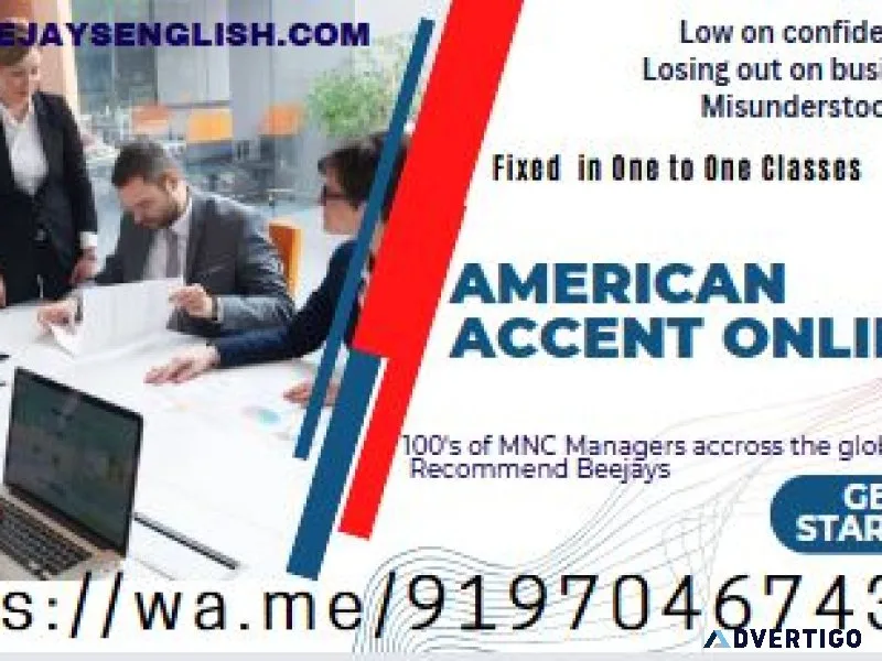 Beejays American Accent Master Class for SW Professionals 