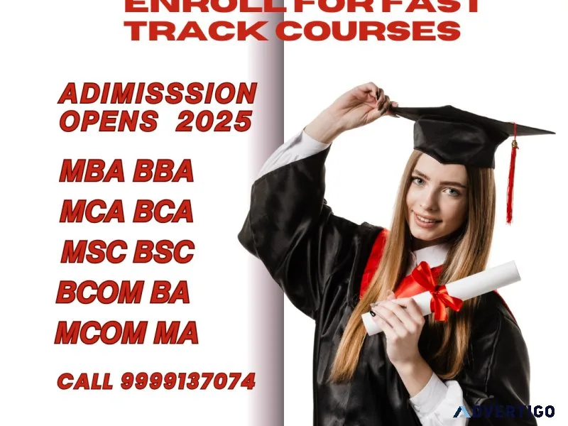 Online fast track graduation degree courses in one year 2025