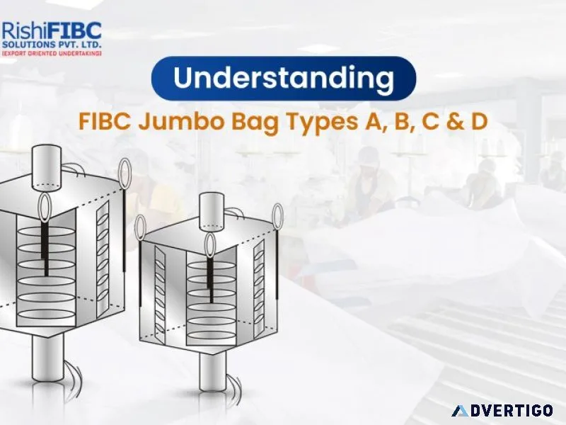 Types of fibc bags for safe and efficient bulk packaging | rishi