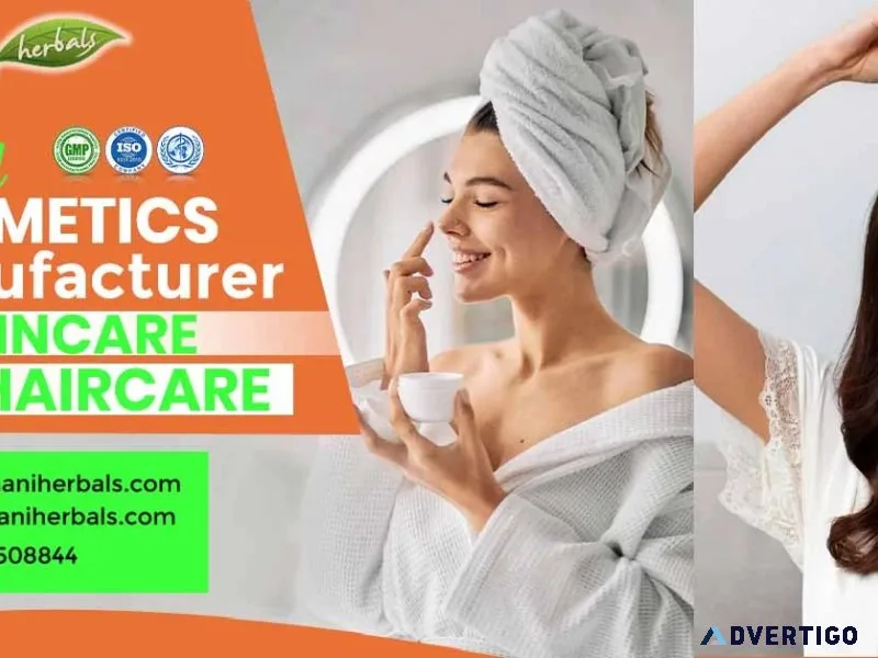 Top herbal cosmetics manufacturers for skincare products