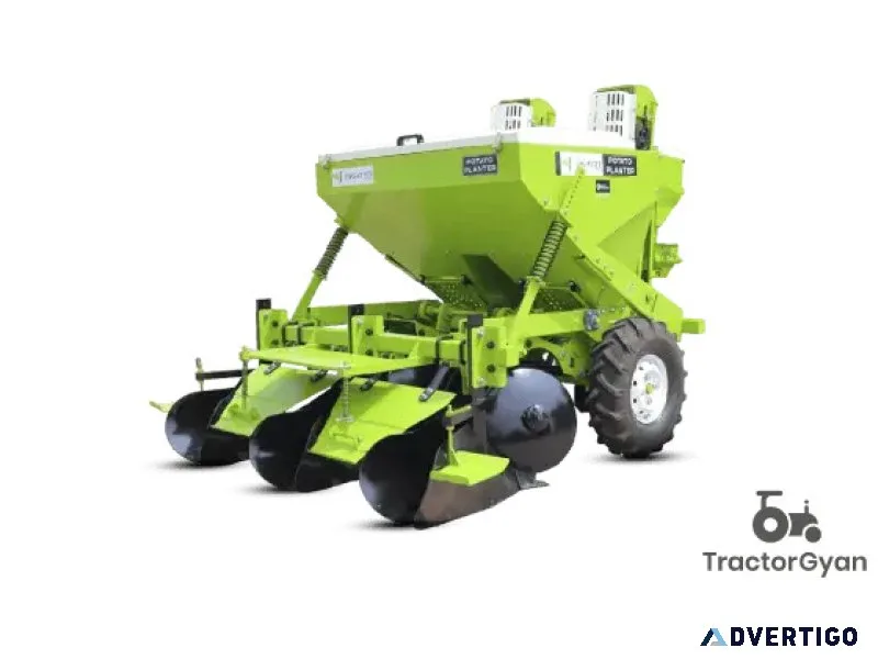 Potato planter: precision for better yield | tractor gyan