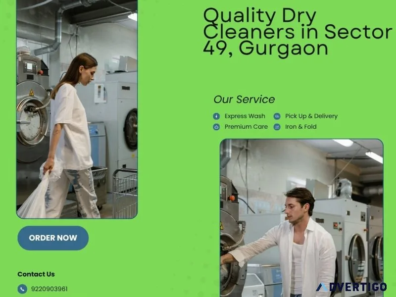 Quality dry cleaners in sector 49, gurgaon