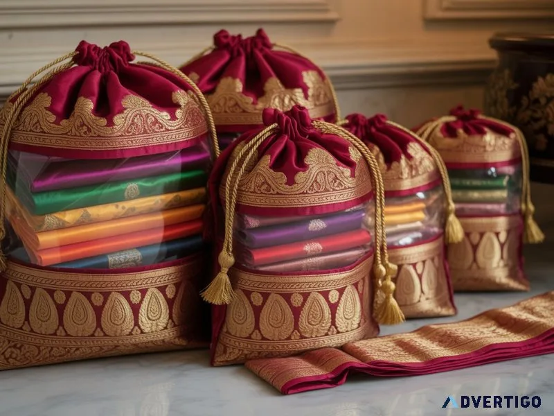 Elegant lehenga packing bags | premium bridal protection