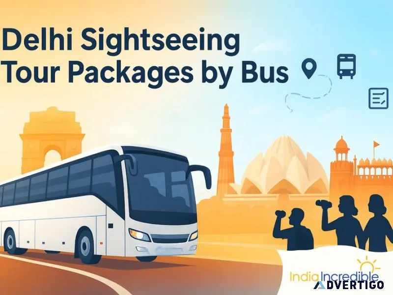 Most liked delhi sightseeing tour packages by bus in india