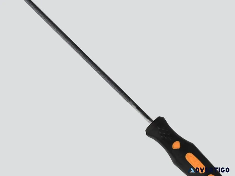 Round chain saw file
