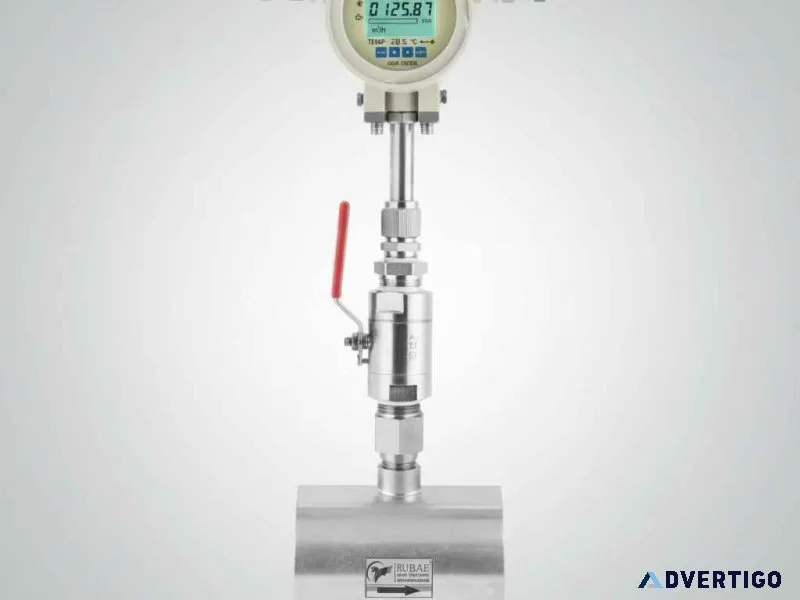 Choose a trusted thermal mass flowmeter for critical flow applic