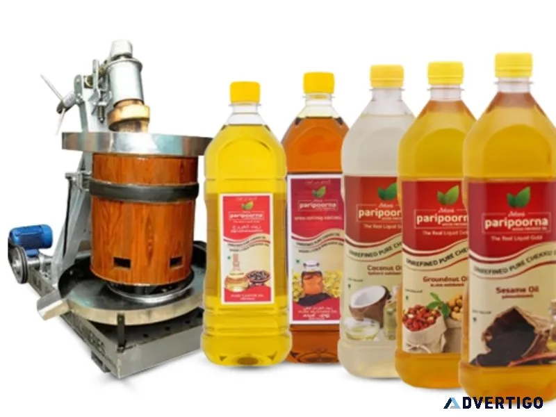 Wood cold pressed oil manufacturer & supplier in coimbatore