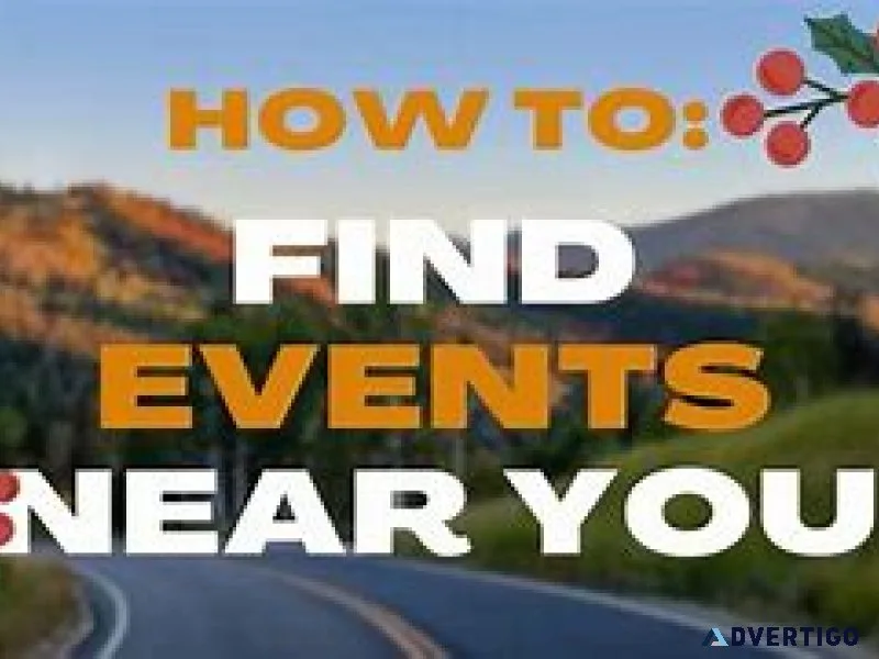 Live events to see near you