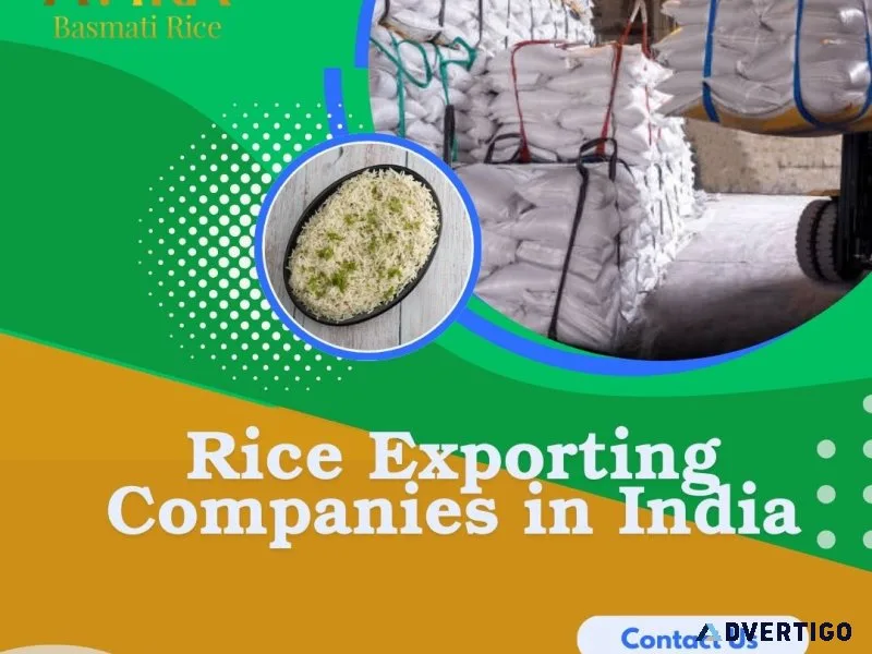 Rice exporting companies in india