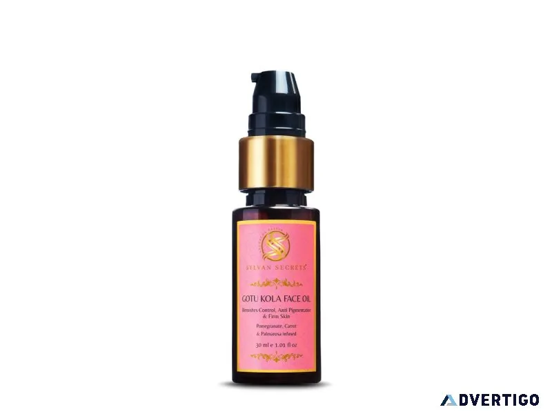 Gotu kola face oil