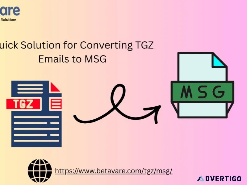 Quick solution for converting tgz emails to msg