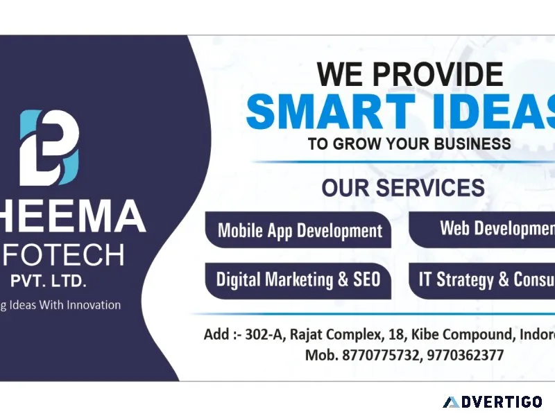 Bheema infotech offers custom software development, web developm