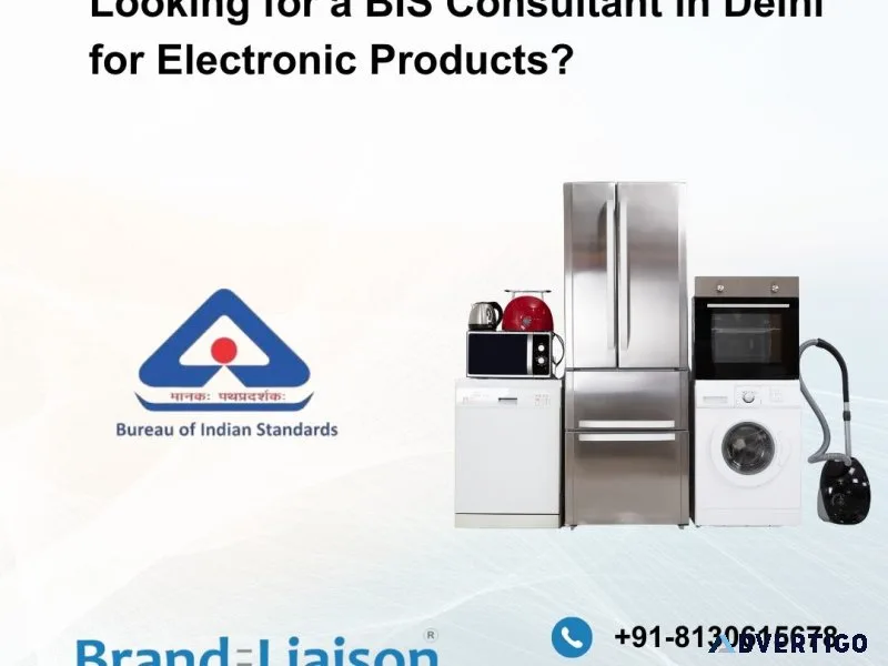 Looking for a bis consultant in delhi for electronic products?