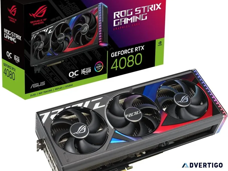 Asus rog strix geforce rtx 4080 oc edition gaming