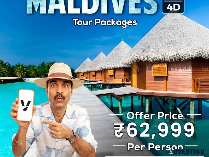 Affordable maldives package from india with viacation deals