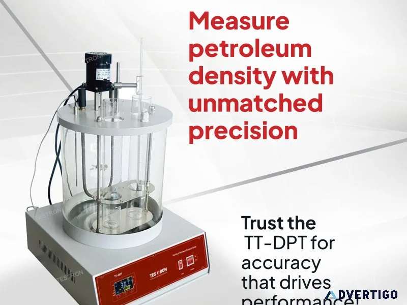 Tt-dpt density of petroleum products tester