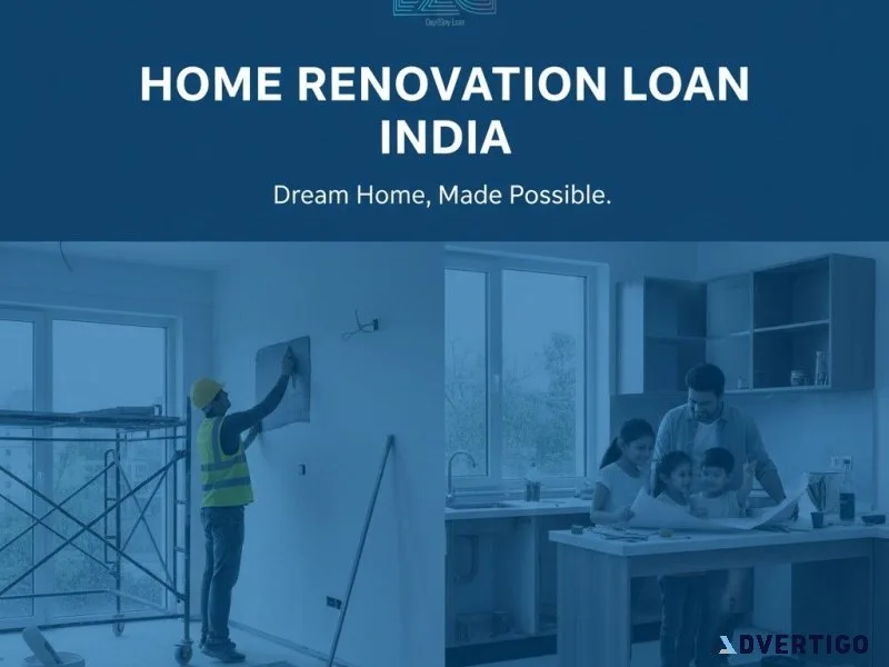 Home renovation loan india | personal loan for home