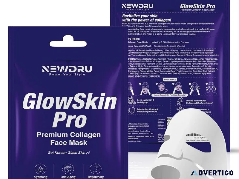 Korean skincare revolution: glowskin pro collagen face mask