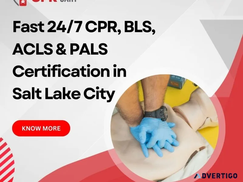 Fast & flexible cpr certification - cpr cart salt lake city