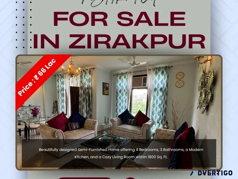 4 bhk flats for sale in zirakpur