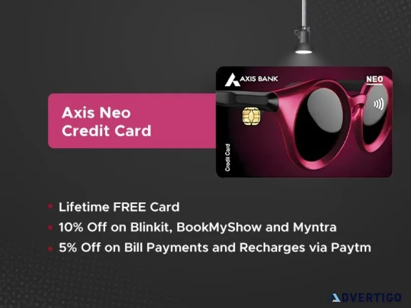 Axis neo credit card - best card for daily lifestyle expenses