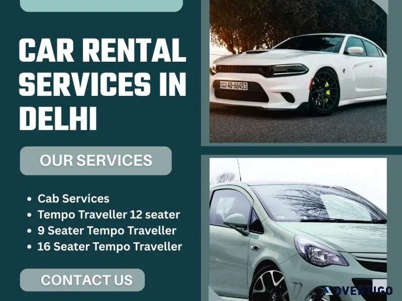 Reliable car rental services in delhi with 24/7 support