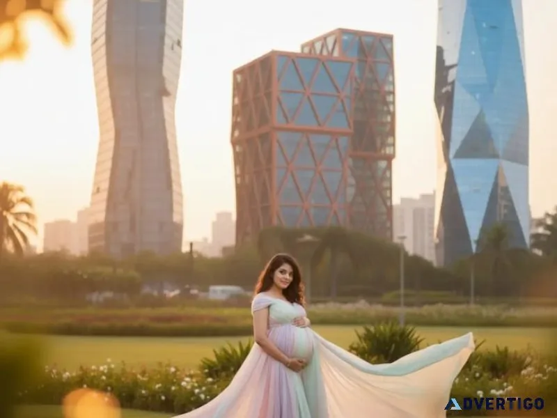 Stylish maternity photoshoot in gurugram for beautiful memories