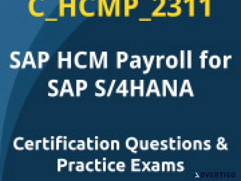 Want a high-demand sap job? start with c_hcmp_2311 certification