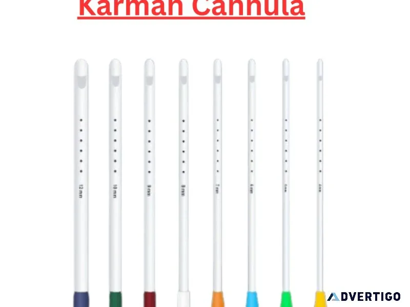 High-quality karman cannula for safe gynecological procedures