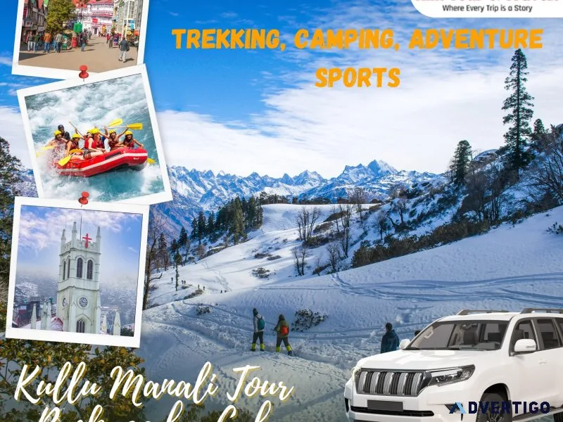 Kullu manali tour package by cab – book now