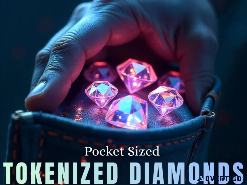 High value diamonds, now in pocket sized tokens